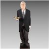 Image 1 : Gary Mirabelle Life-Size Butler Sculpture, Signed