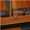 Image 4 : Wooden Model Schooner Shenandoah with Chain Rigging and Etched Plaque