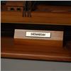 Image 6 : Wooden Model Schooner Shenandoah with Chain Rigging and Etched Plaque