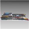 Image 1 : 46+pc Model Trains, Freight and Passenger Cars