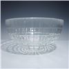 Image 3 : 2pc Riedel Crystal Clear Bowls, Geometric Design