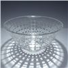 Image 6 : 2pc Riedel Crystal Clear Bowls, Geometric Design