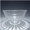 Image 7 : 2pc Riedel Crystal Clear Bowls, Geometric Design