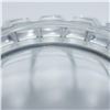 Image 9 : 2pc Riedel Crystal Clear Bowls, Geometric Design