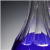 Image 5 : Val Saint Lambert Cut to Clear Cobal Blue Decanter 1908
