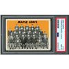 Image 3 : 1965-66 Topps #123 Maple Leafs Team Card (PSA 8) Short Print!
