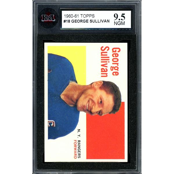 1960-61 Topps #18 Red Sullivan (KSA 9.5)