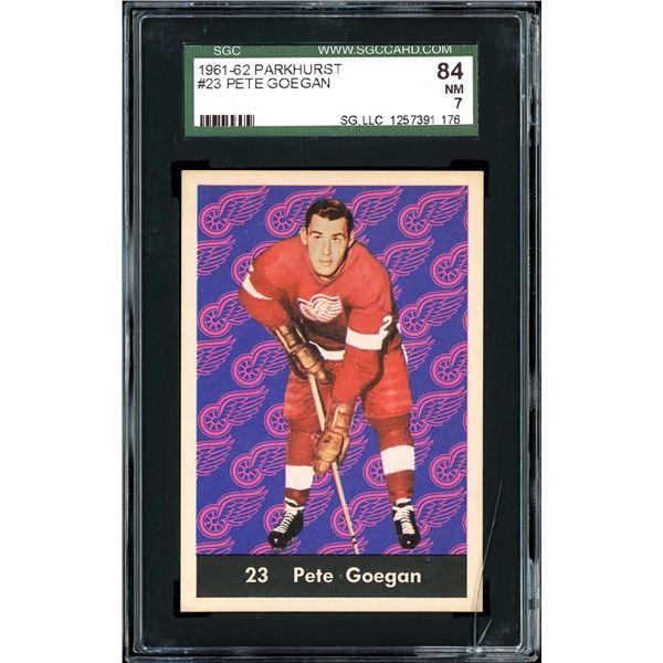 1961-62 Parkhurst #23 Pete Goegan (SGC 7)