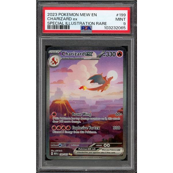 2023 Pokémon Charizard EX SIR - PSA 9