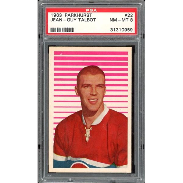 1963-64 Parkhurst #22 Jean Guy Talbot (PSA 8)