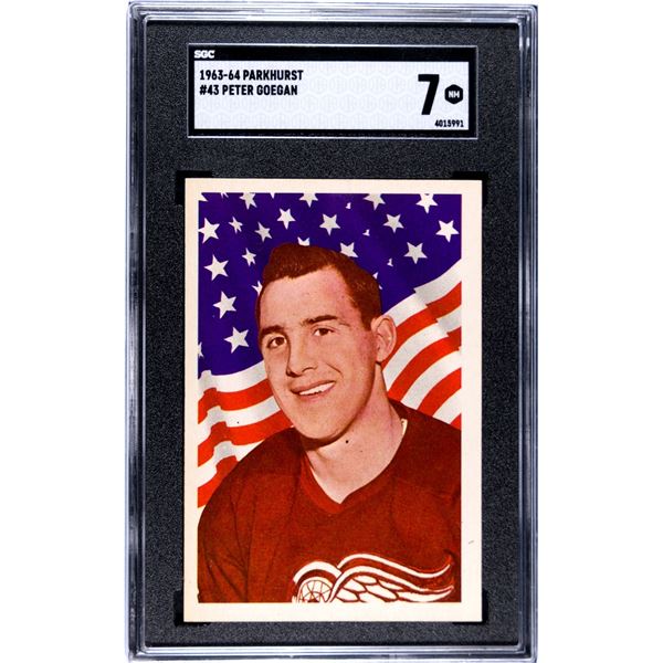 1963-64 Parkhurst #43 Pete Geogan (SGC 7)