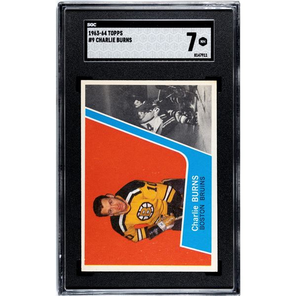 1963-64 Topps #9 Charlie Burns (SGC 7)