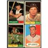 Image 1 : Lot of 75 x 1961 Topps Baseball Cards