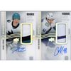 Image 1 : Lot of 2x 2023-24 Upper Deck Premier Rookie Auto Patches Thrun/Mcward