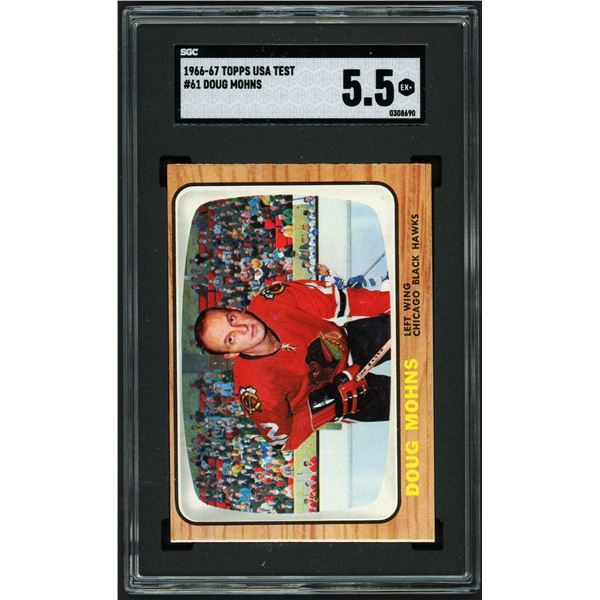 1966-67 Topps USA #61 Doug Mohns (SGC 5.5)