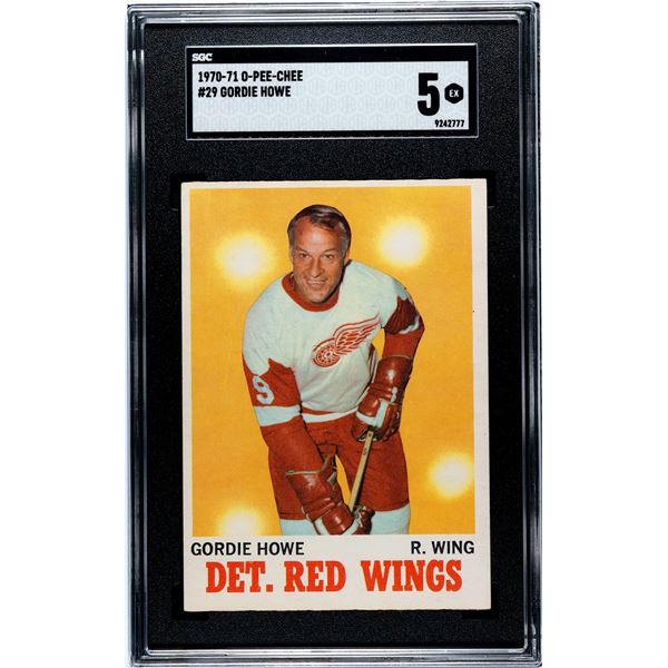 1970-71 O-Pee-Chee #29 Gordie Howe (SGC 5)