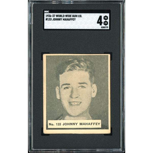 1937 World Wide Gum #133 John Mahaffey (SCG 4) LOW pop!