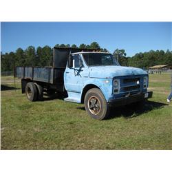 1972 CHEVROLET C60 FLATBED DUMP