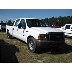 2000 FORD F350 CREW CAB PICKUP