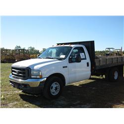 2004 FORD F350 FLATBED