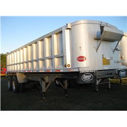 1996 DORSEY 28' ALUMINUM T/A DUMP TRAILER