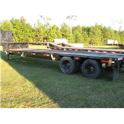 1981 EAGLE DROP DECK T/A TRAILER
