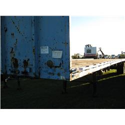 1972 FONTAINE 45' T/A FLATBED TRAILER