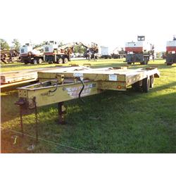 1999 CUSTOM 10 TON DUAL TANDEM TAG TRAILER