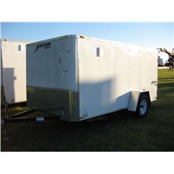 2008 HOMESTEADER FURY S/A ENCLOSED TRAILER