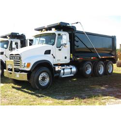 2007 MACK CV713 GRANITE TRI-AXLE DUMP