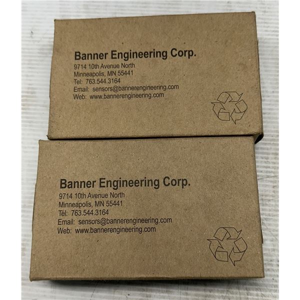 (2) Banner #VS1AP5C20Q Sensors