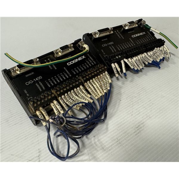 (2) Cognex #CIO-1400 Expansion Module