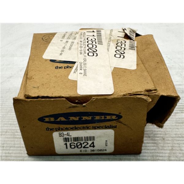 Banner #B3-4L Photoelectric Amplifier Logic Module