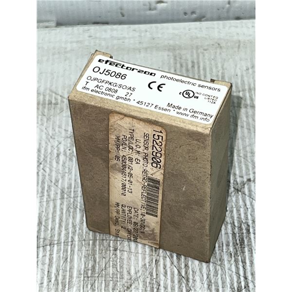 Ifm Electronic #OJ5086 / #OJPGFPK/SO/AS