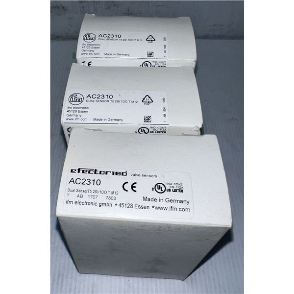 (3) IFM #AC2310 Sensors