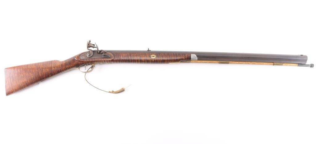 Custom Flintlock Mountain Man Rifle .74 Cal