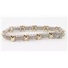 Sparkling Diamond Hugs & Kisses Bracelet