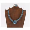 Image 2 : Sterling and Blue Topaz Jewelry.