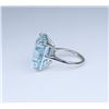 Image 4 : Gorgeous 18.89 Carat Aquamarine Ring