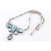 Image 1 : Navajo Bisbee Blue Turquoise Necklace