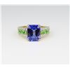 Image 1 : Sensational Vivid Tanzanite,Tsavorite & Diamond