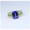 Image 3 : Sensational Vivid Tanzanite,Tsavorite & Diamond