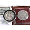 Image 3 : Lot of 2 Morgan Silver Dollars