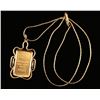 Credit Suisse Quart Ounce Bar Pendant
