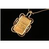 Image 3 : Credit Suisse Quart Ounce Bar Pendant