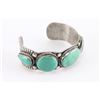 Image 2 : Vintage 5 Stone Turquoise Cuff.
