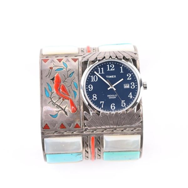 Modern Navajo Watch Cuff.