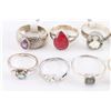 Image 3 : Lot of 12 Ladies Rings.