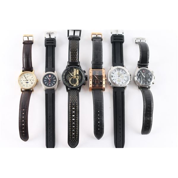 Lot of 6 Watches