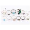 Image 1 : Lot of 12 Ladies Rings.